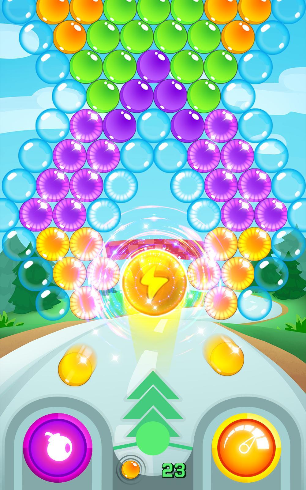 Screenshot of Sling Bubbles