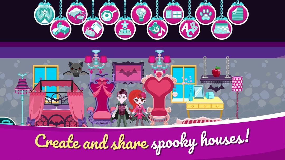 My Monster House - Make Beautiful Dollhouses遊戲截圖