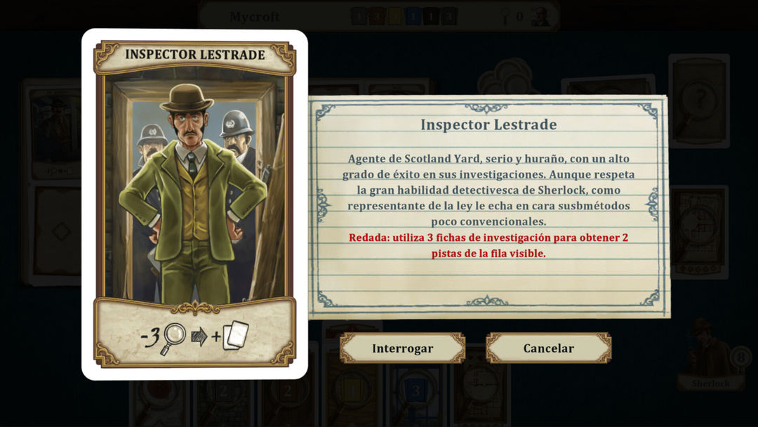 Screenshot of Holmes Sherlock & Mycroft
