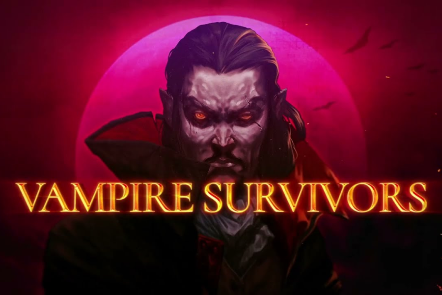 Screenshot of the video of Vampire Survivors