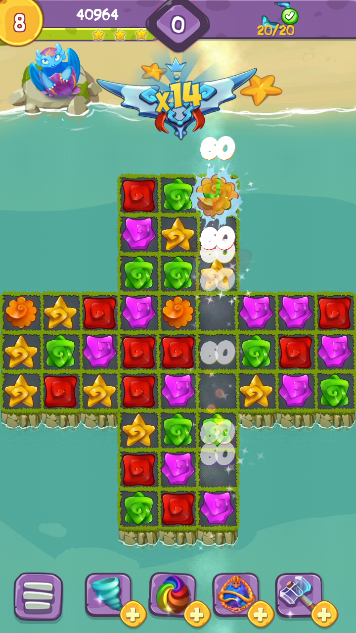 Cuplikan Layar Game Sky Swap: Lost Fantasy Charms