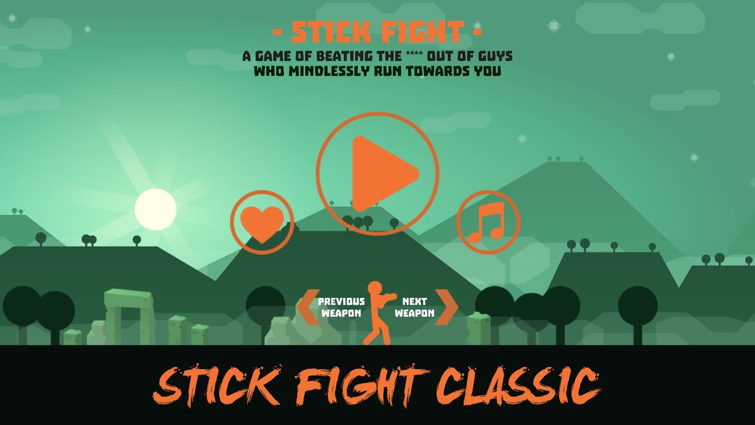 Stick Fight Classic 게임 스크린 샷