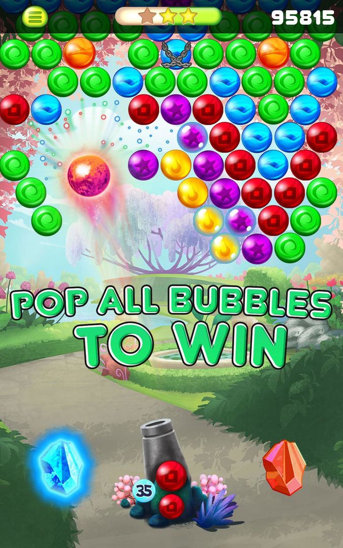 Bubble Eden 게임 스크린 샷