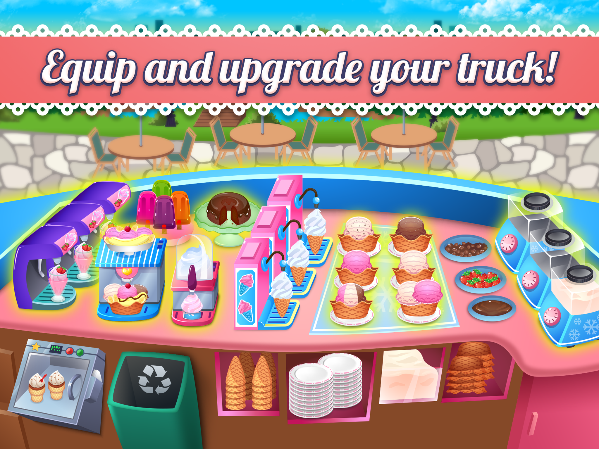My Ice Cream Shop: Time Manage Game Screenshot