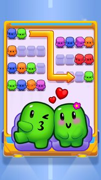 Bus Sort: Color Puzzle Game Screenshot
