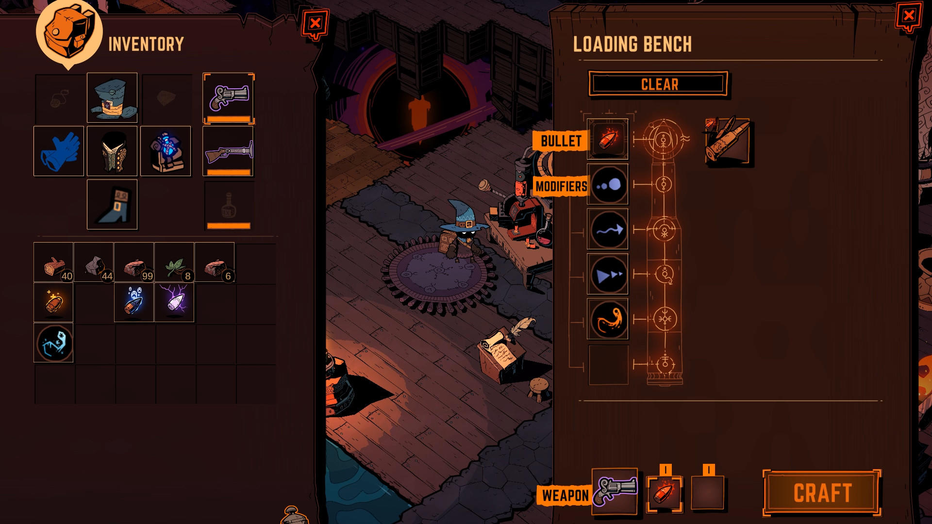 Wizard with a Gun Game Screenshot