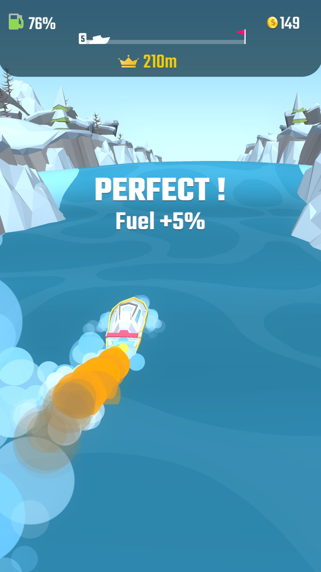 Flippy Boat screenshot game