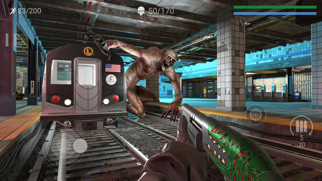 Screenshot of Zombeast: Zombie Shooter