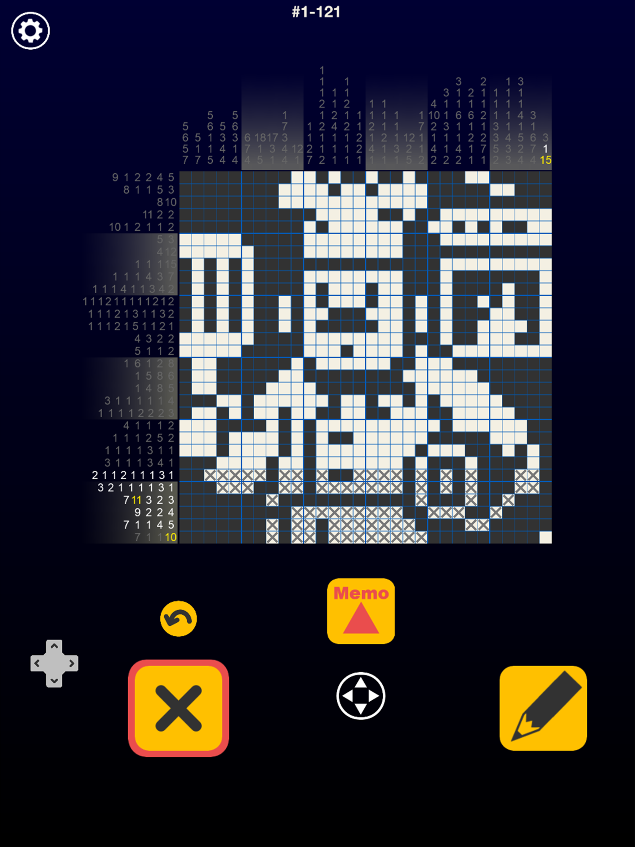 Nonogram galaxy US Game Screenshot