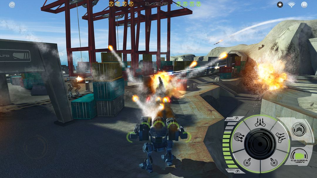 Mech Battle - Robots War Game screenshot game