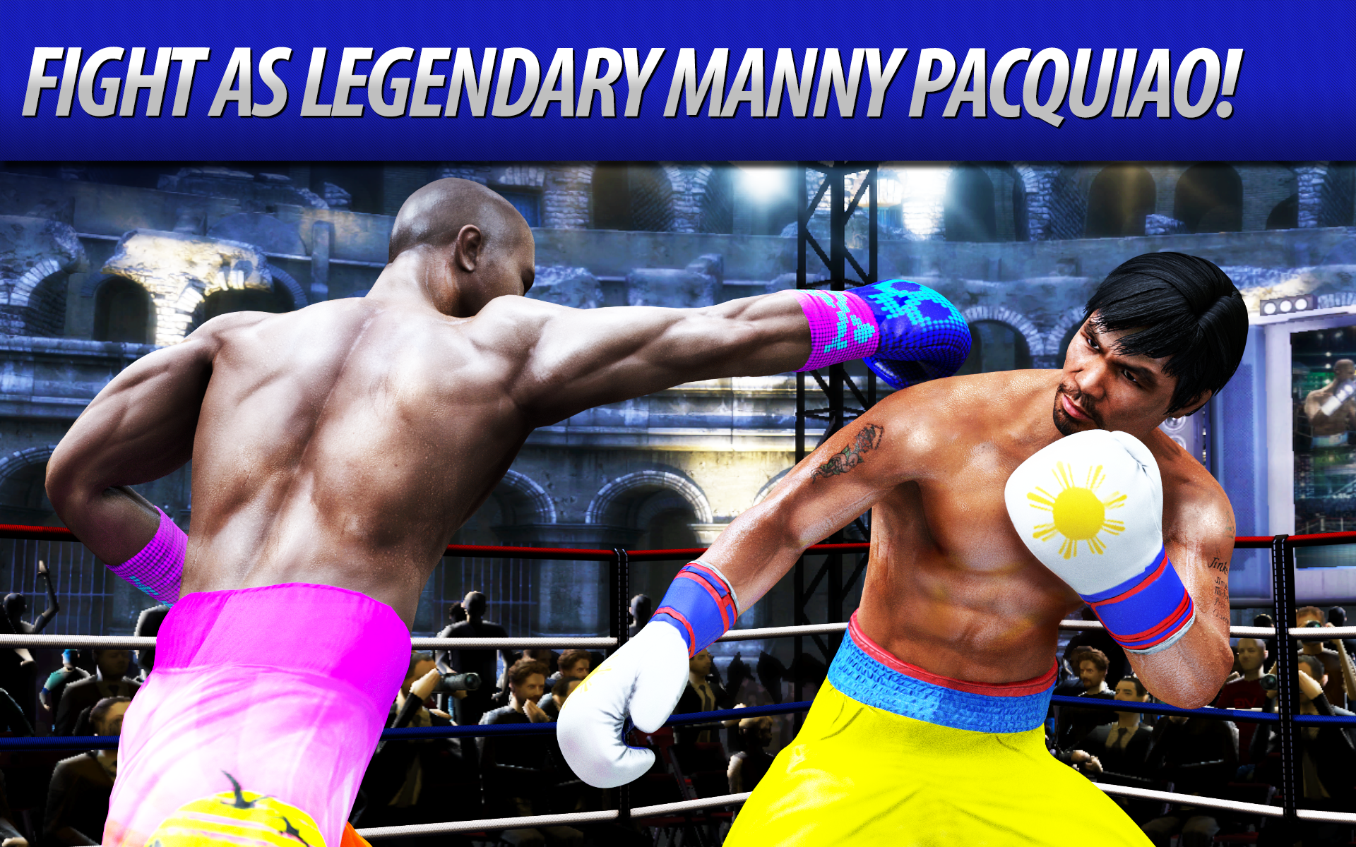 Screenshot 1 of Tunay na Boxing Manny Pacquiao 