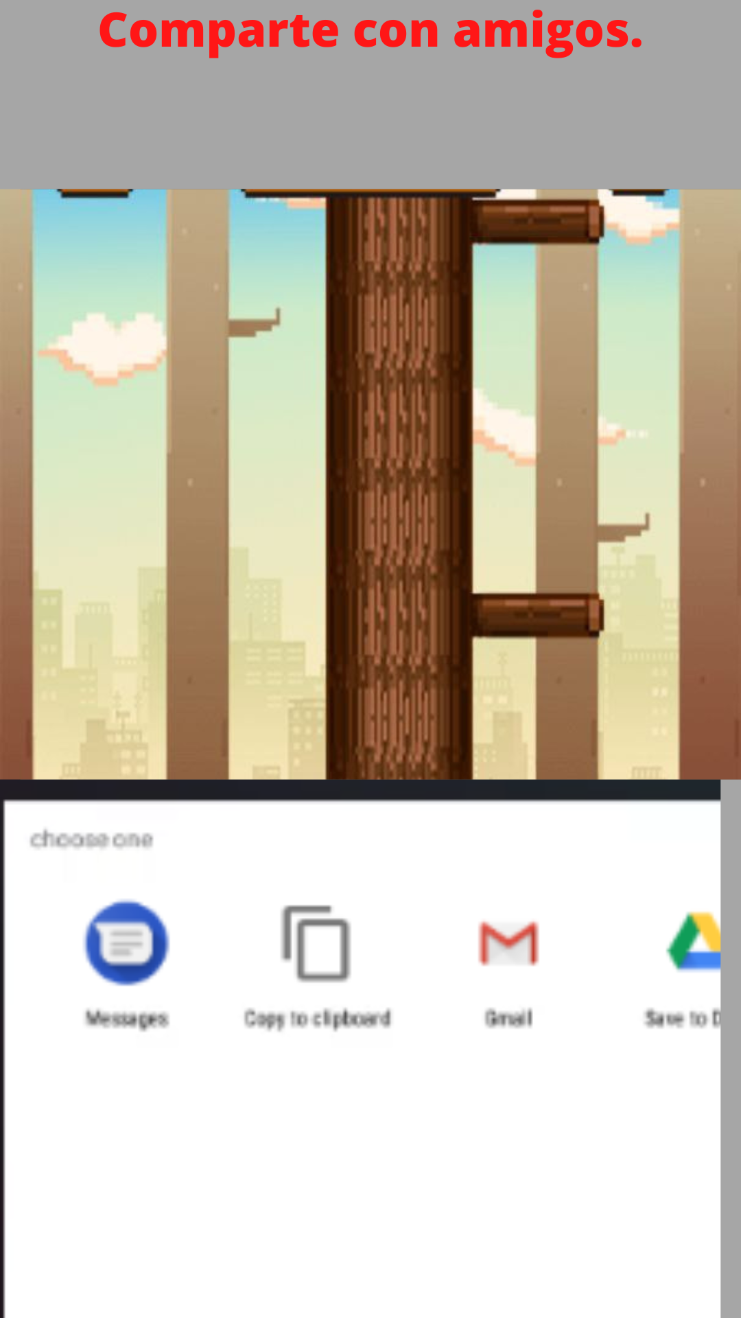 Karate Chop Game Screenshot