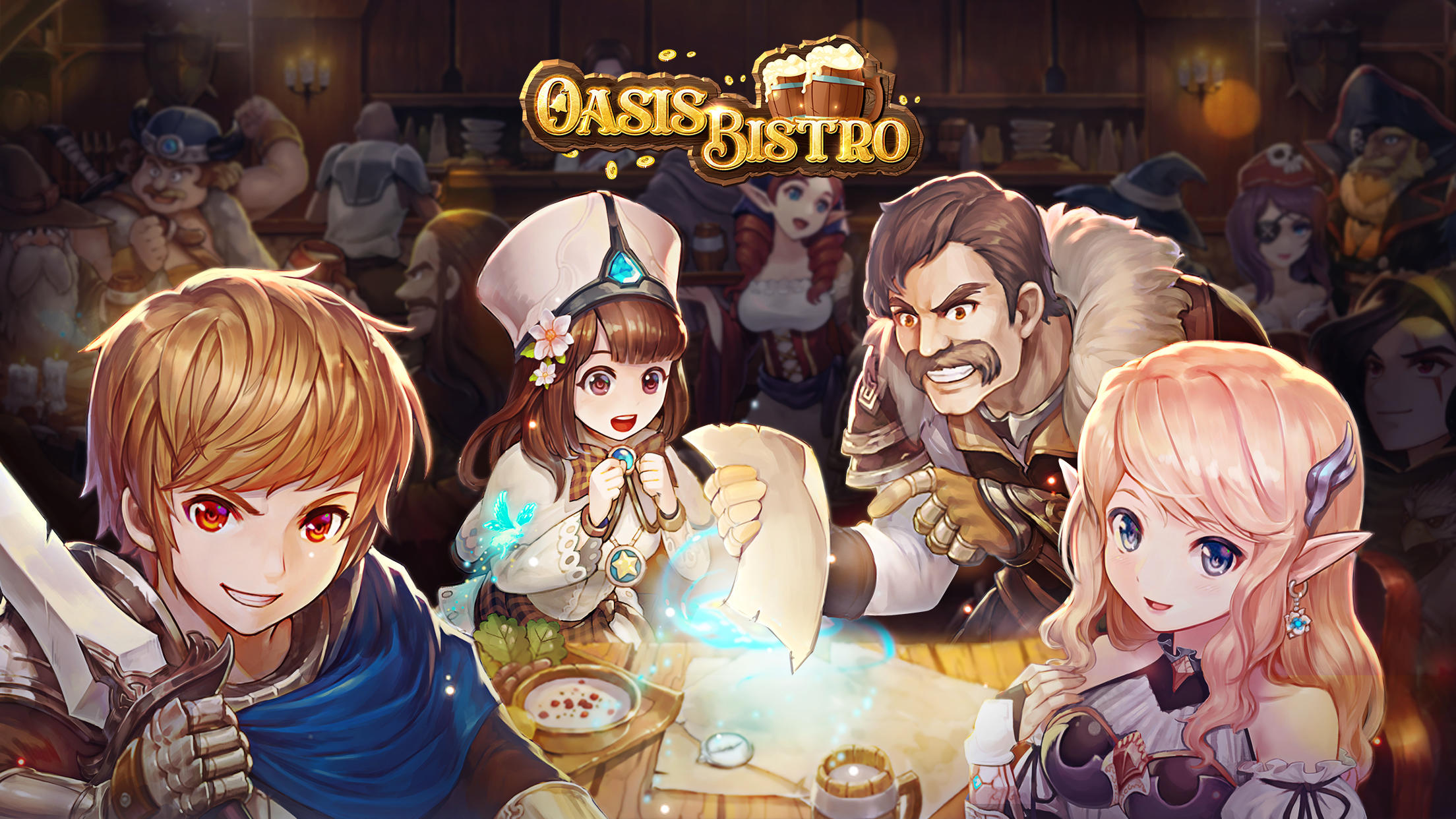 Oasis Bistro Game Screenshot
