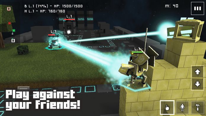 Block Fortress: War ภาพหน้าจอเกม