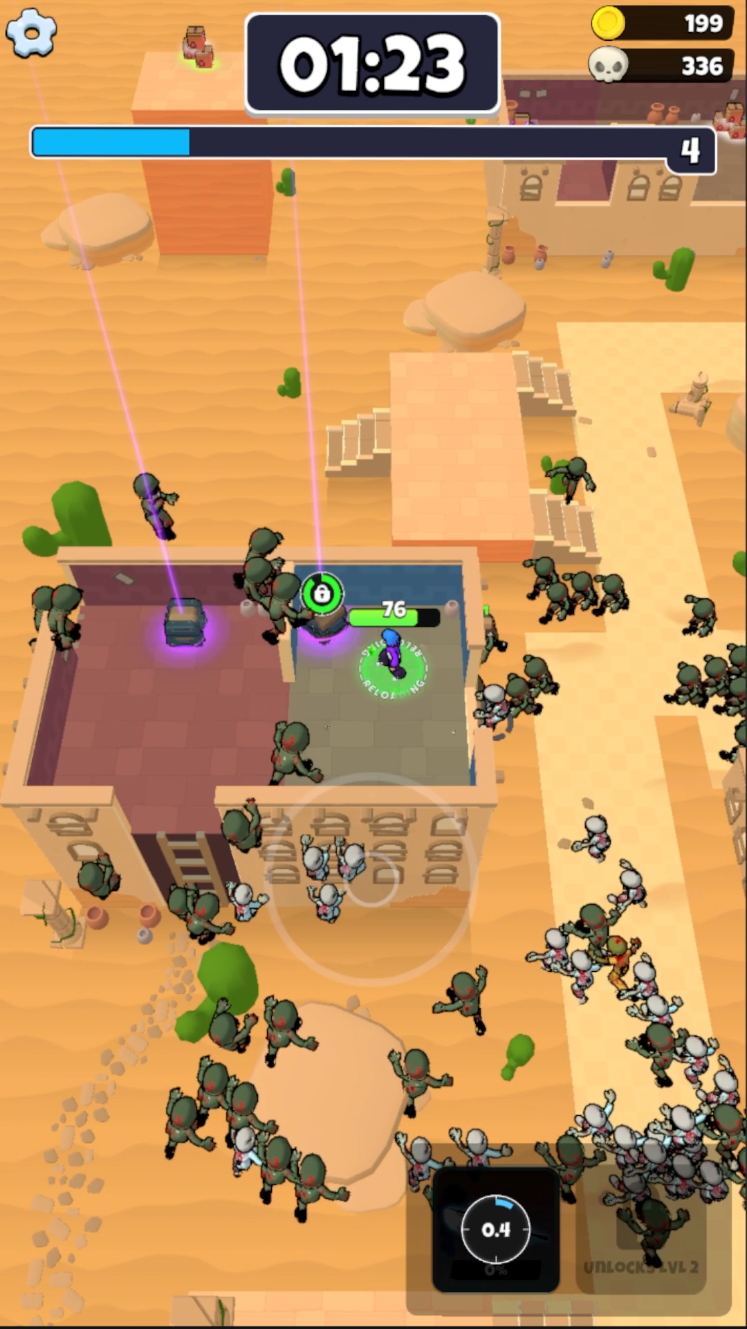 Horde Z: Zombies Attack! Game Screenshot