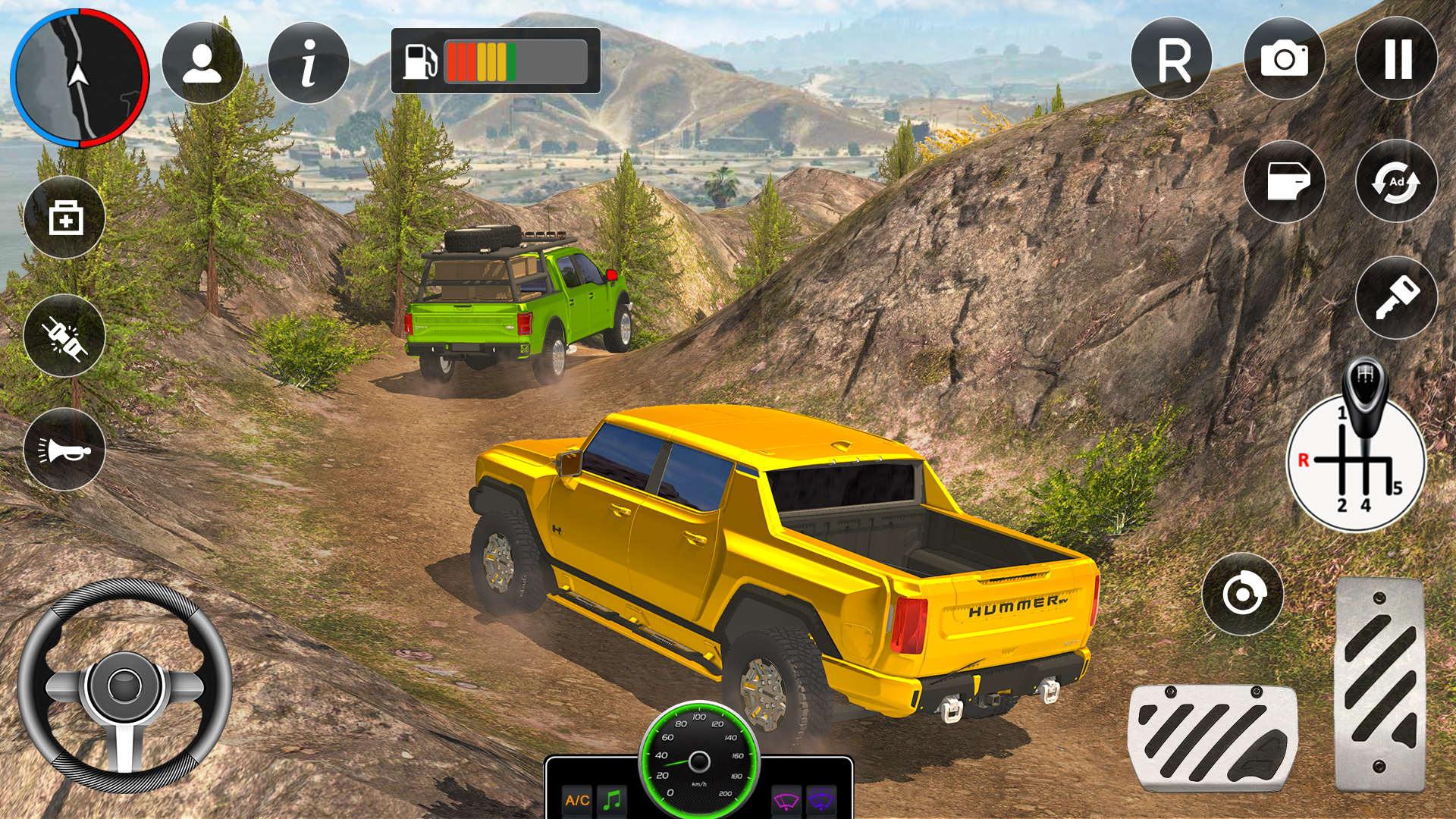 Jeep Driving Sim Offroad Games Game Screenshot