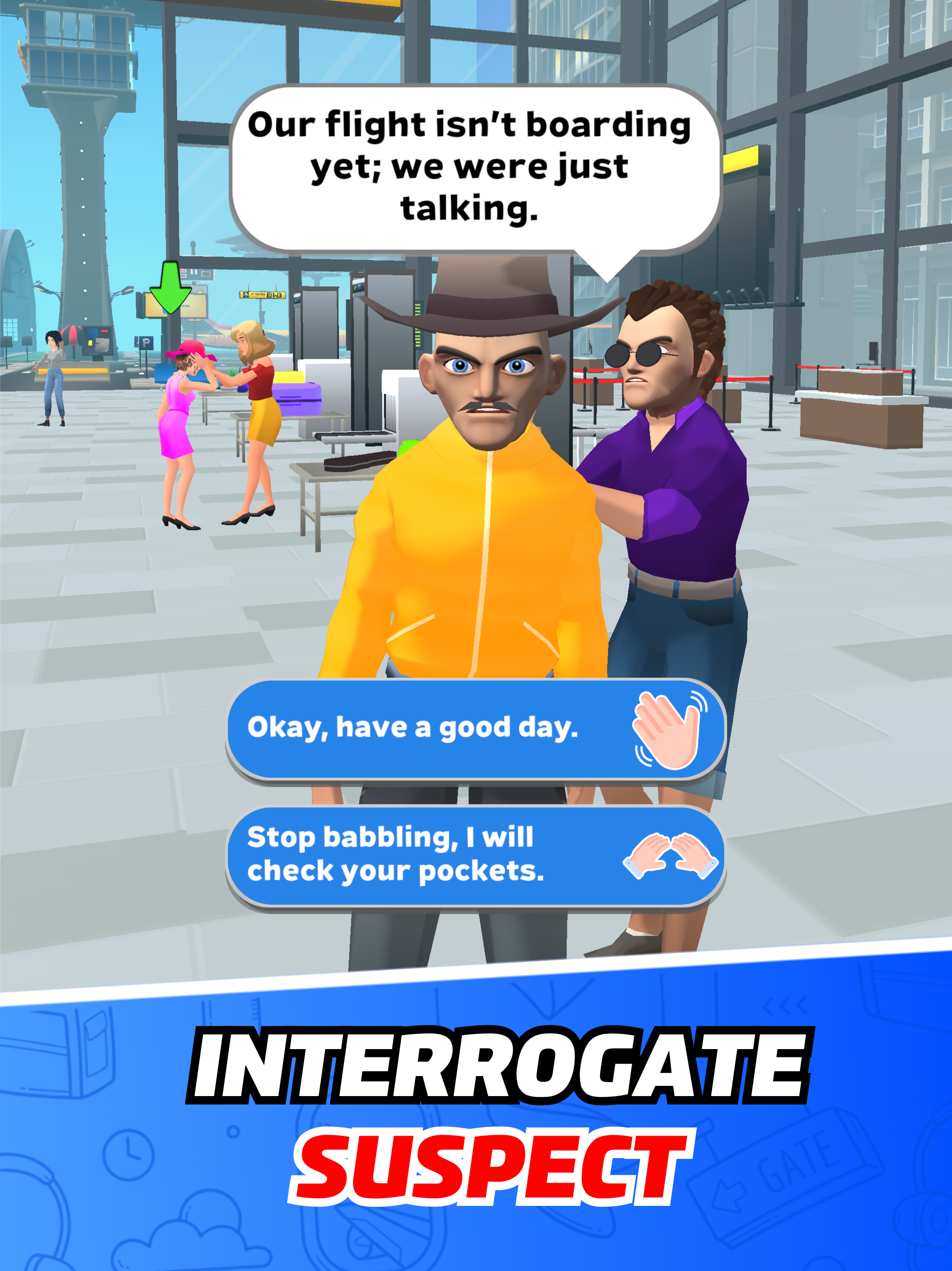 Airport Security Simulator 911 Game Screenshot