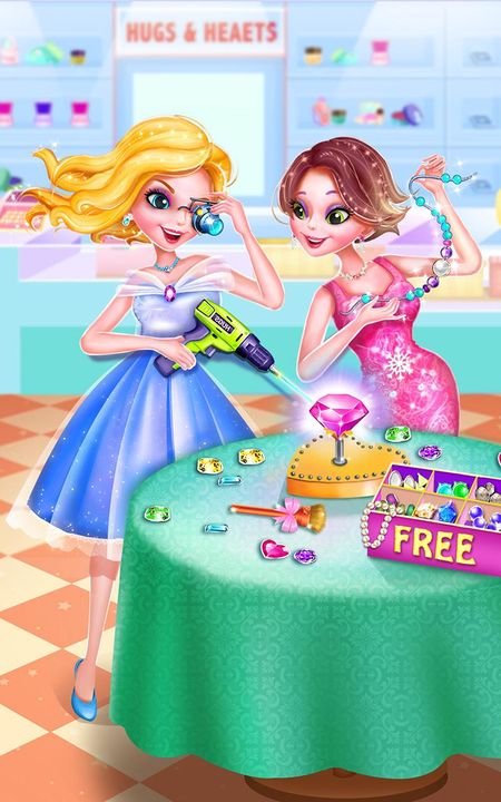 Скриншот игры Girl's Jewel Gifts Design