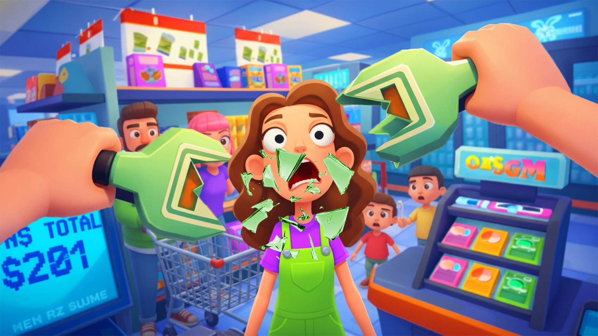 Scan or Scam Cashier Simulator Game Screenshot