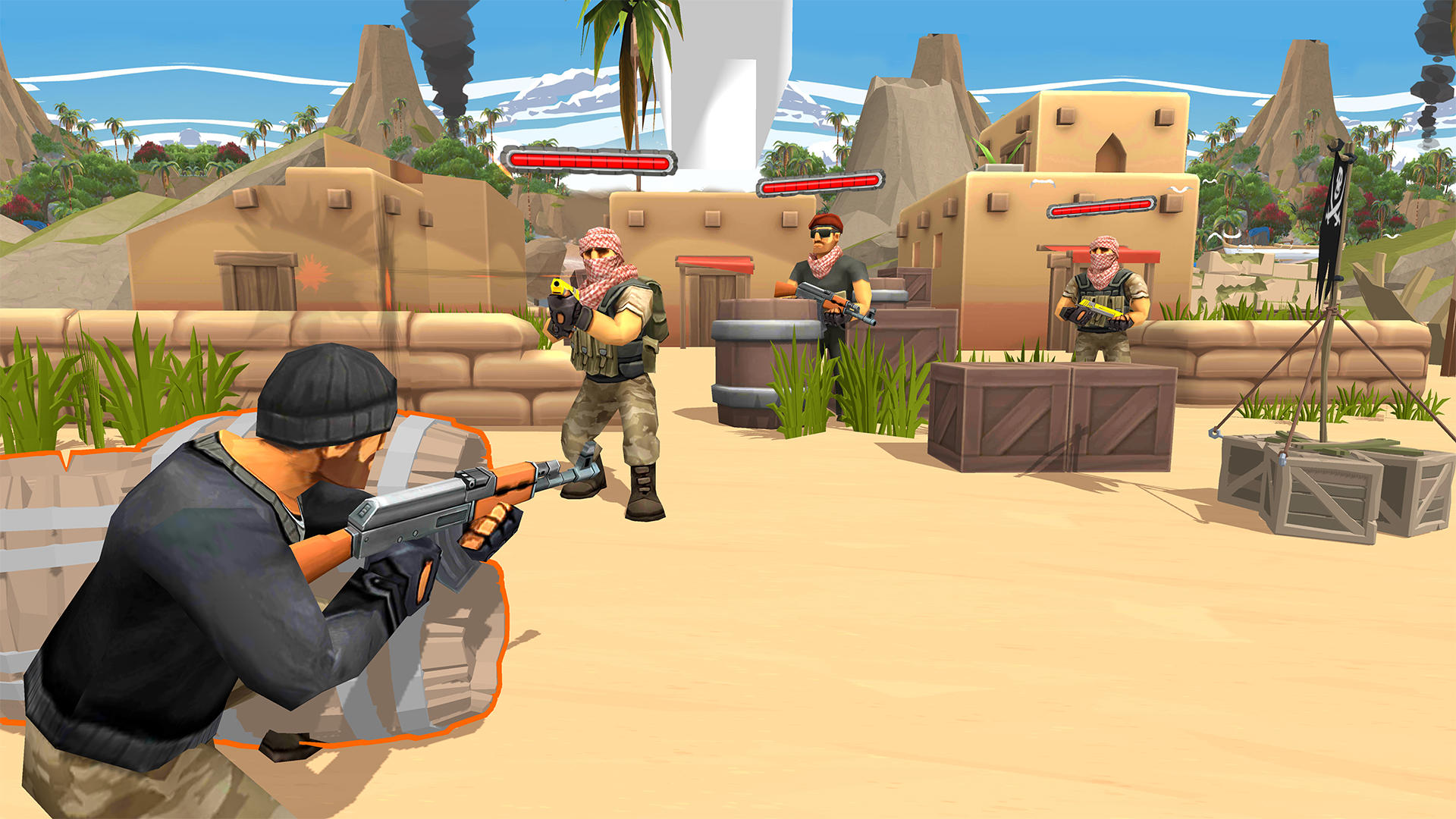 War Marshals-Gun Shooting game Game Screenshot