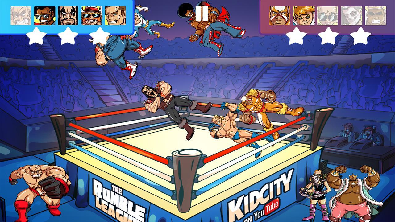 Shake Rumble Wrestling ภาพหน้าจอเกม