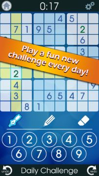 Sudoku: Daily Challenge Game Screenshot