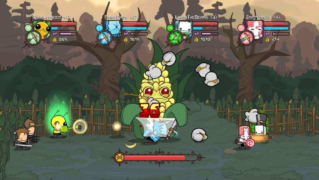 Screenshot of Castle Crashers®