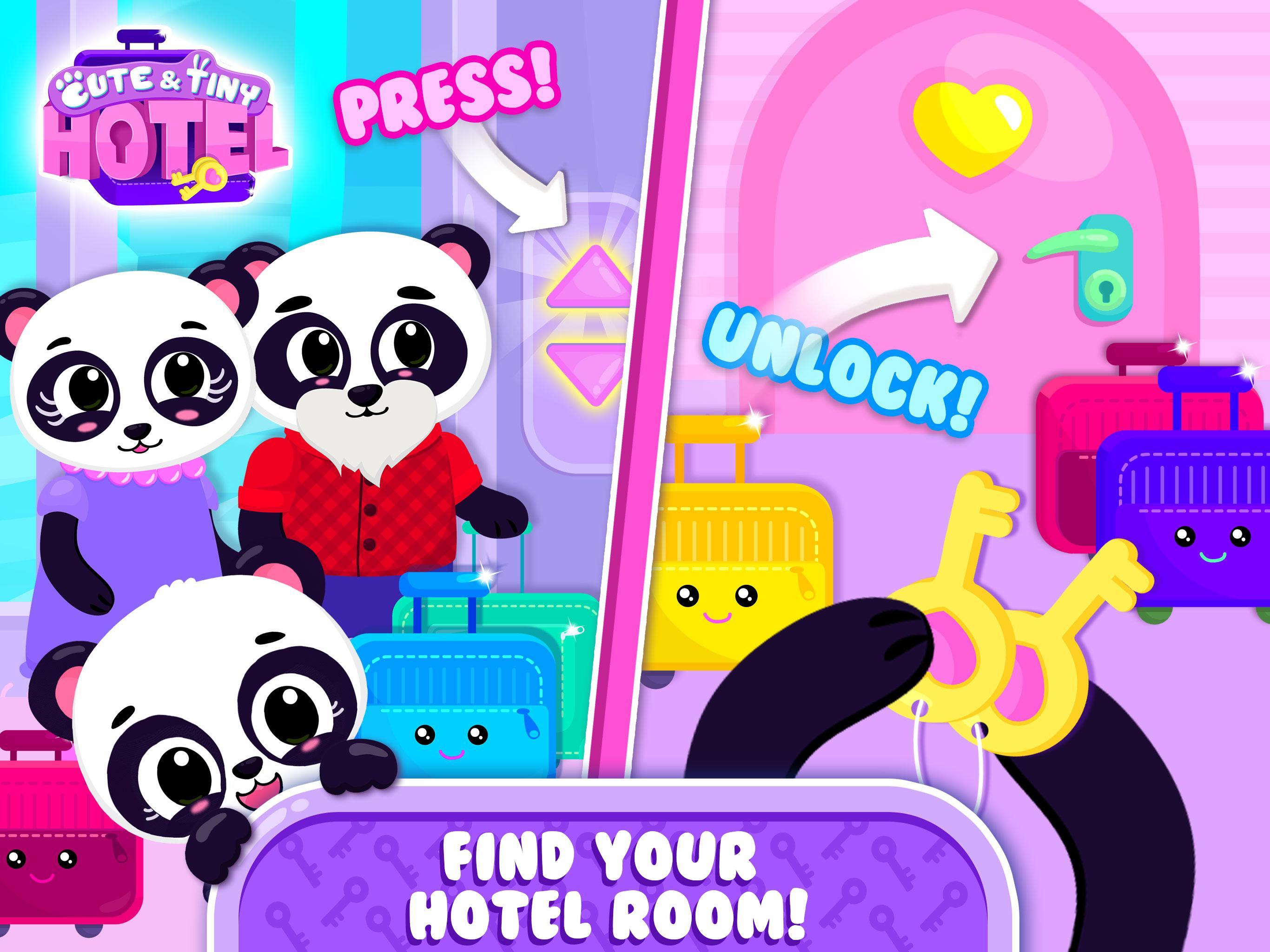 Cute & Tiny Hotel - Family Vacation Adventures Game Screenshot