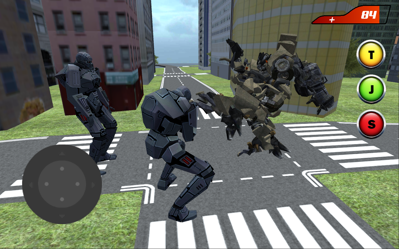 Screenshot of X Ray Flying Tank Robot
