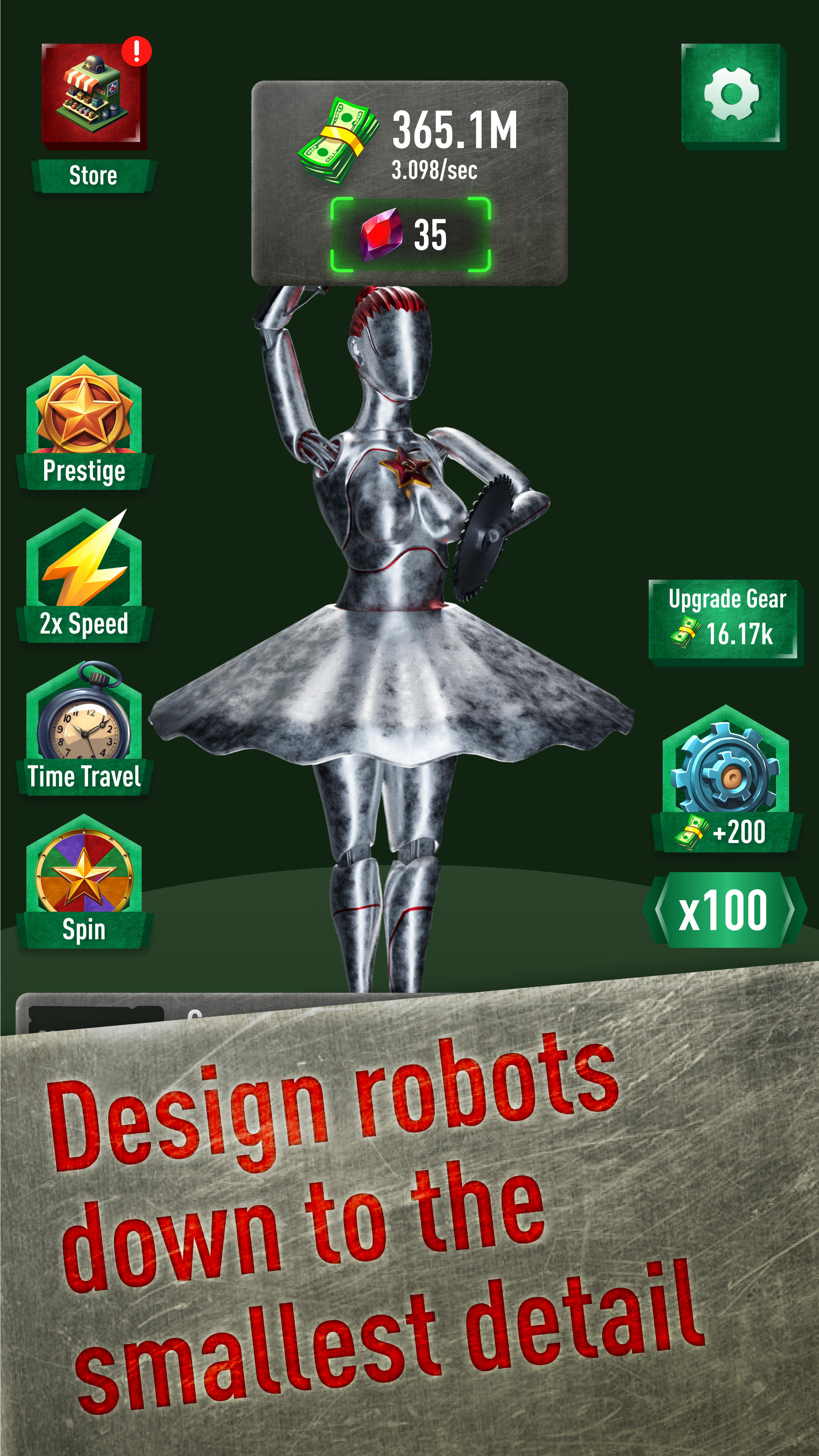 Screenshot of Idle USSR robots — atomic war