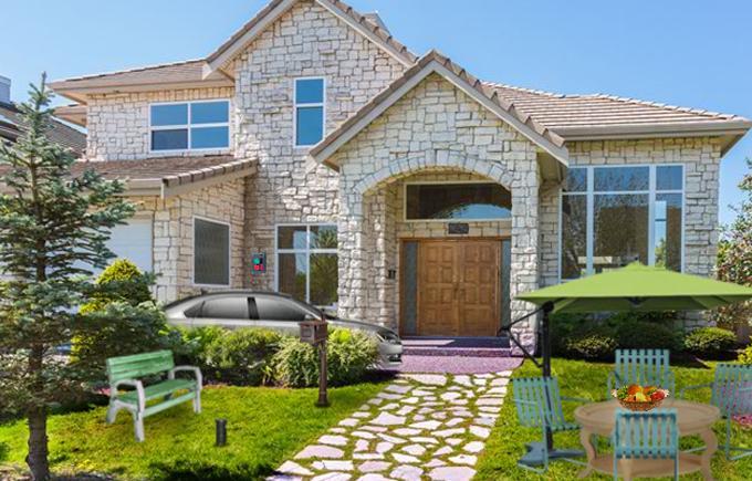 Luxury House Bathroom Escape Game Screenshot