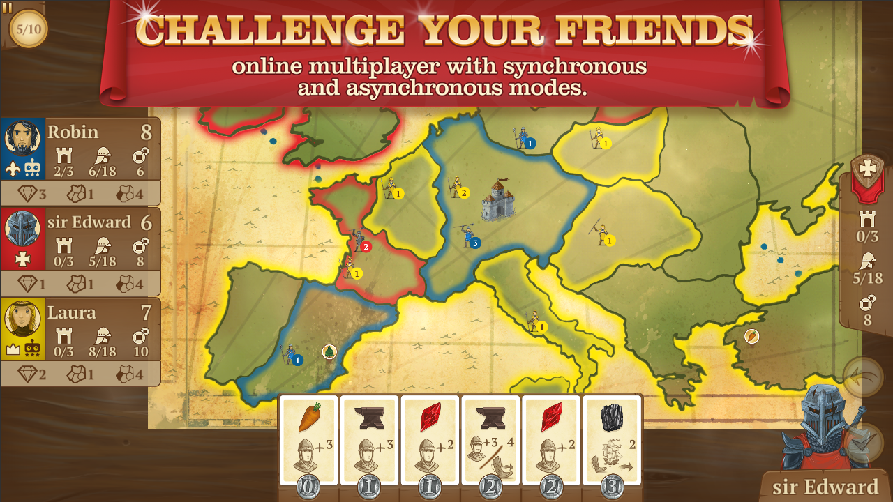 Eight-Minute Empire Game Screenshot
