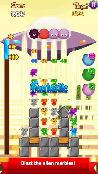Screenshot of Marble Us – Marble Blast Match 3 Puzzle