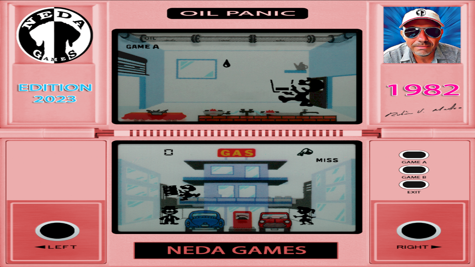 Oil Panic Game Screenshot