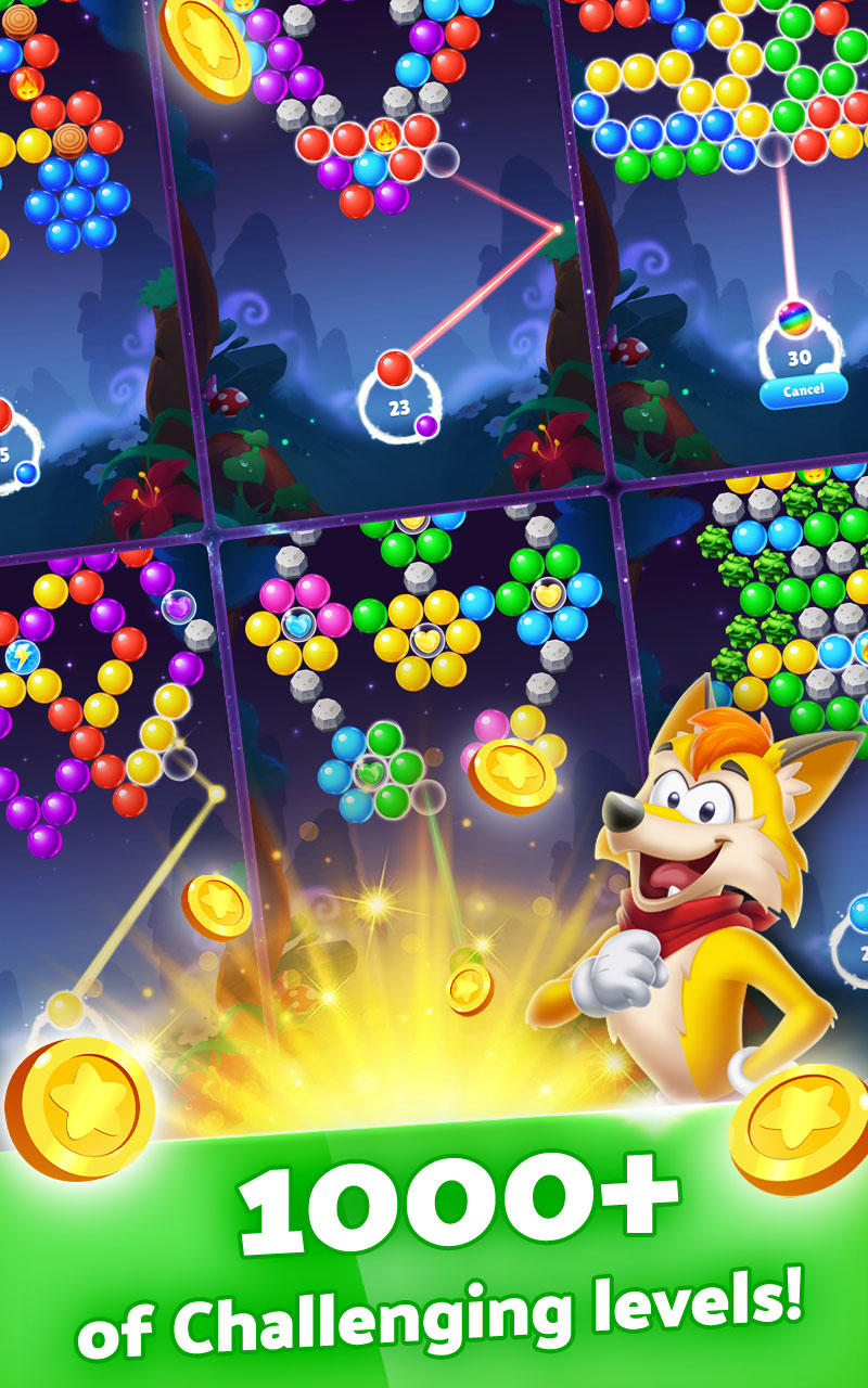 Bubble Shooter Journey Game Screenshot