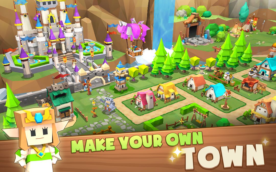 Screenshot of FantasyTown