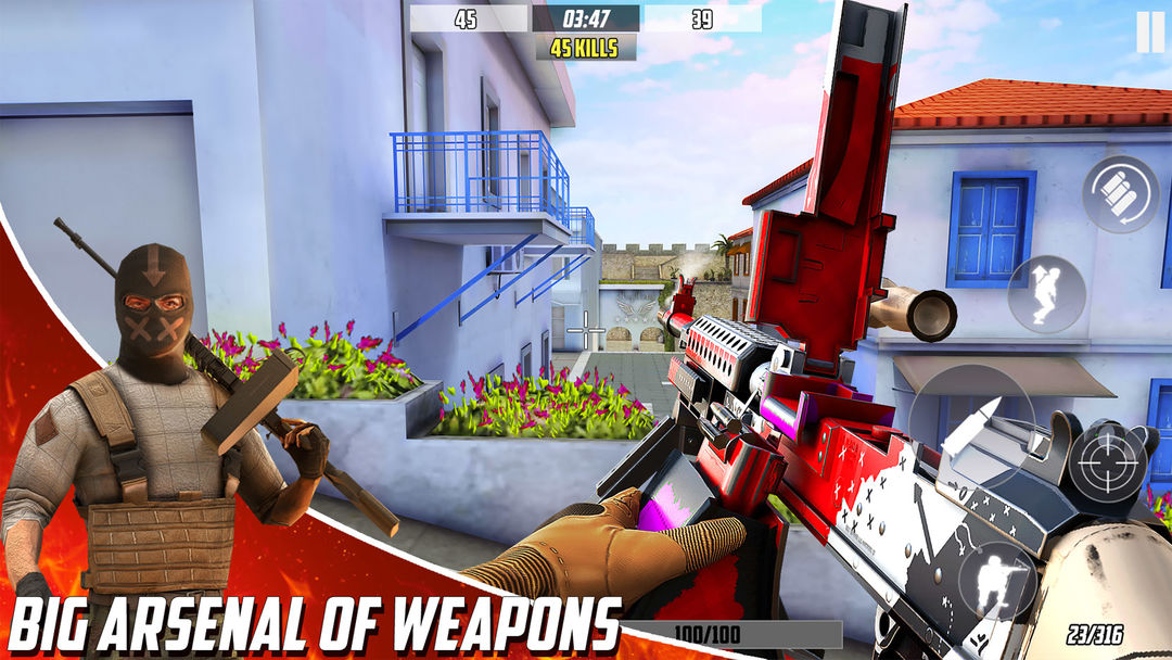 Hazmob: FPS Gun Shooting Games ภาพหน้าจอเกม