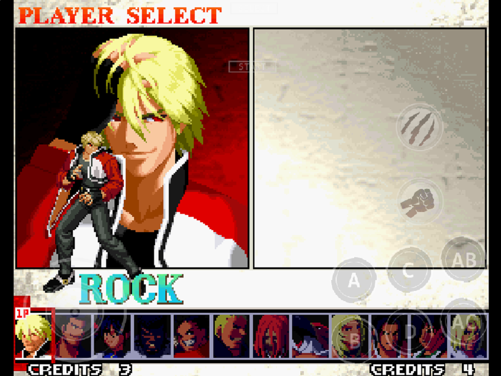 餓狼 MARK OF THE WOLVES ゲームのスクリーンショット