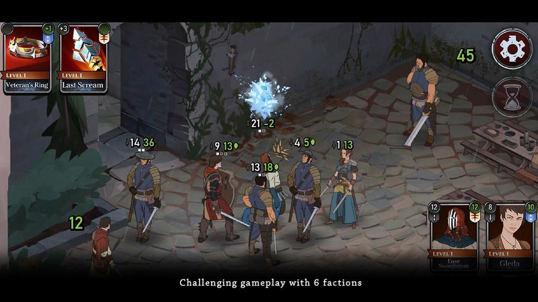 Ash of Gods: Tactics screenshot game