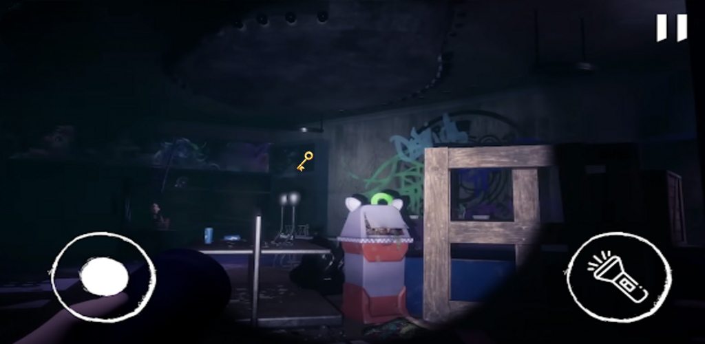 Screenshot of Scary ruin security Keys