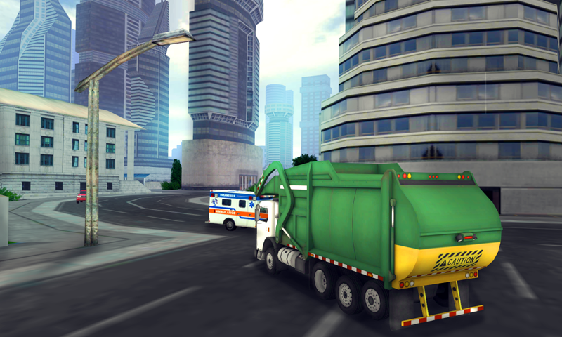 Garbage Truck Simulator 2016 Game Screenshot