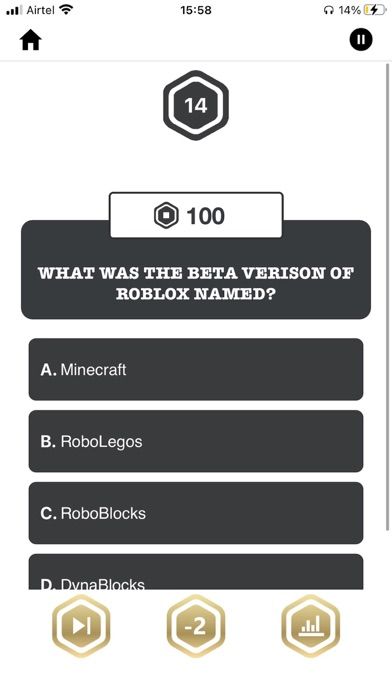 Screenshot of ROBUX - Quiz For Roblox
