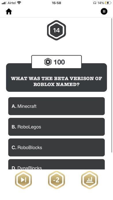 ROBUX - Quiz For Roblox 게임 스크린 샷