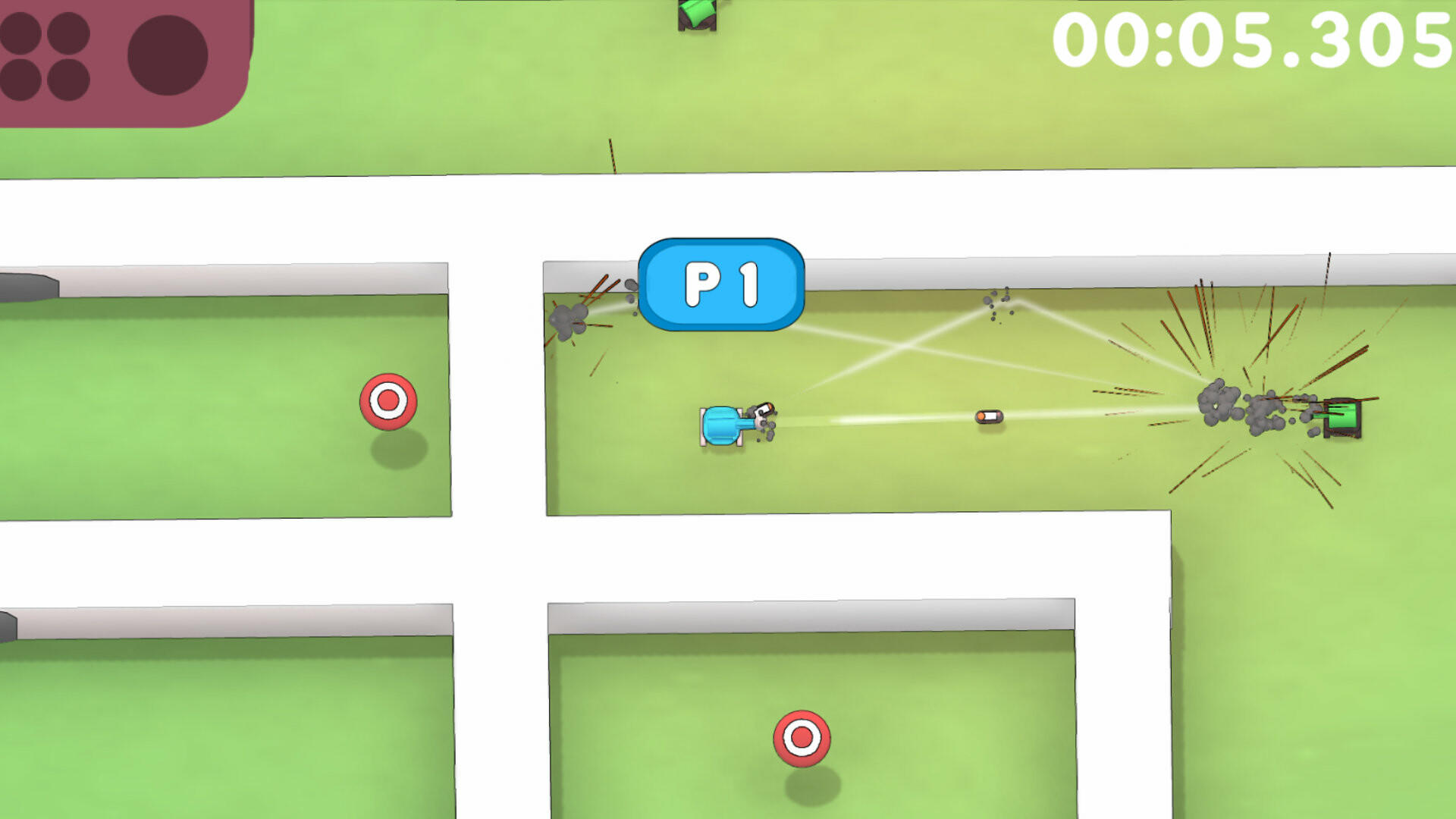 Tanks Target Challenge Game Screenshot