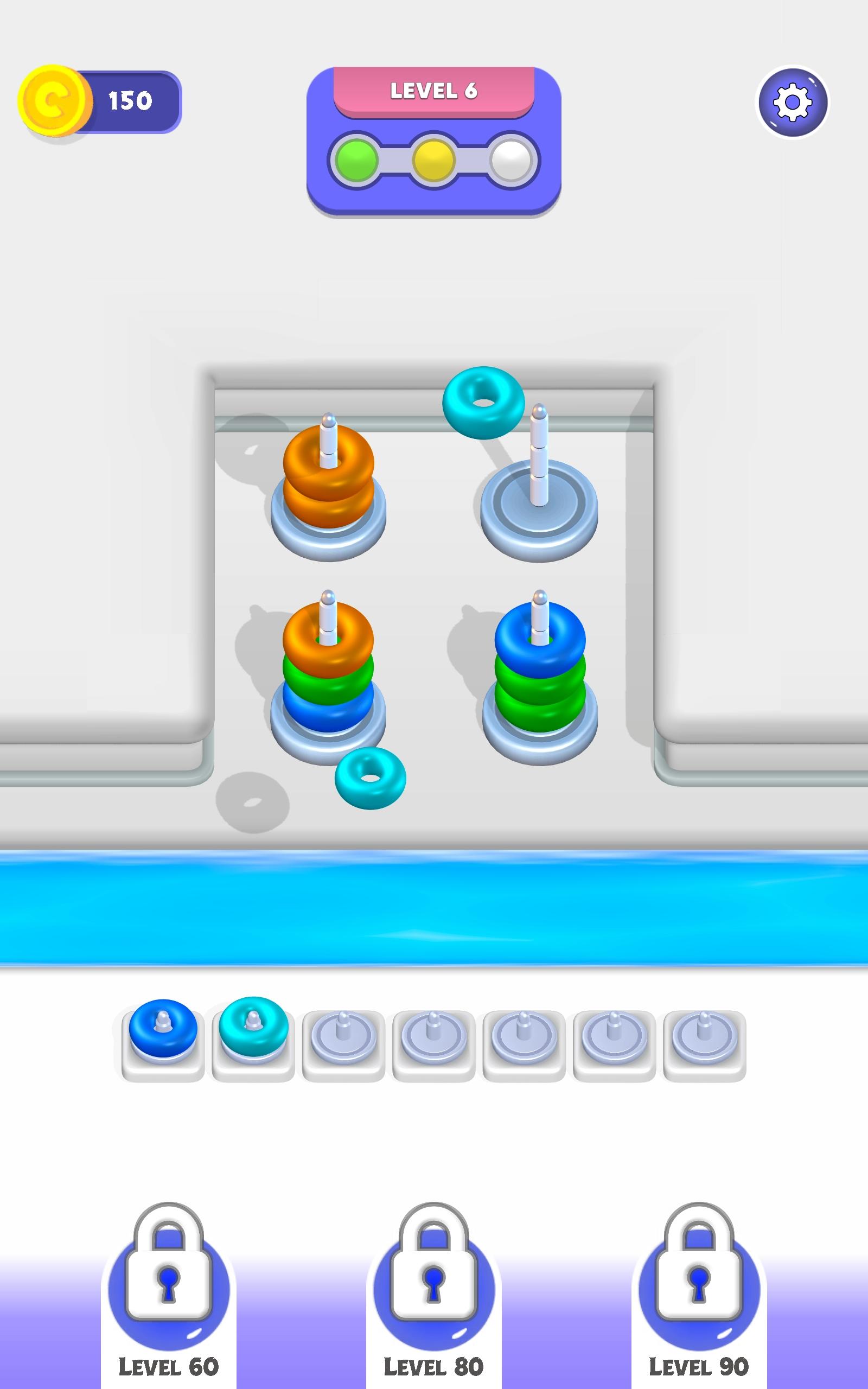 Sort Merge 3D Game Screenshot