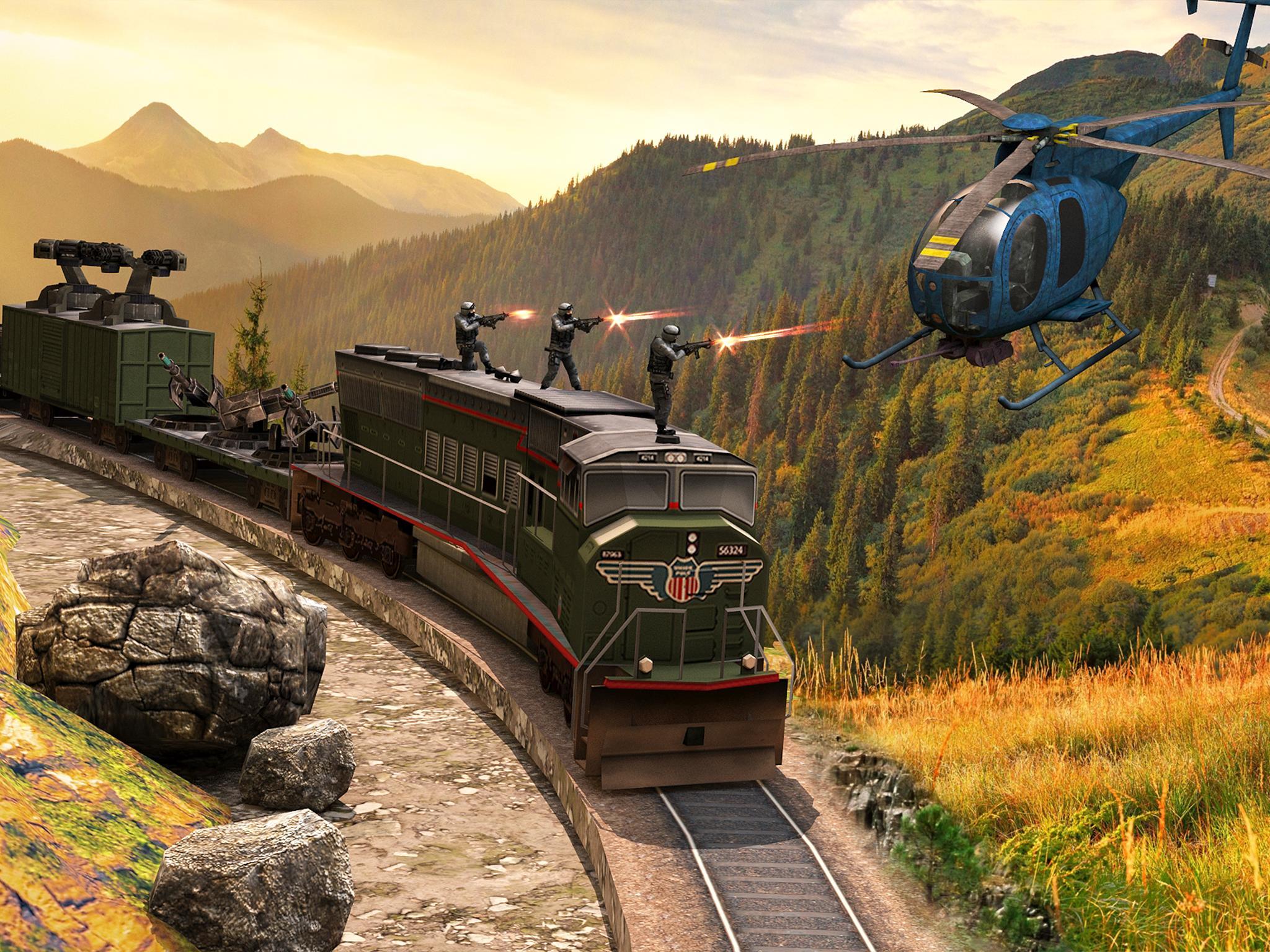 Ultimate Shooter: Train Sniper 遊戲截圖