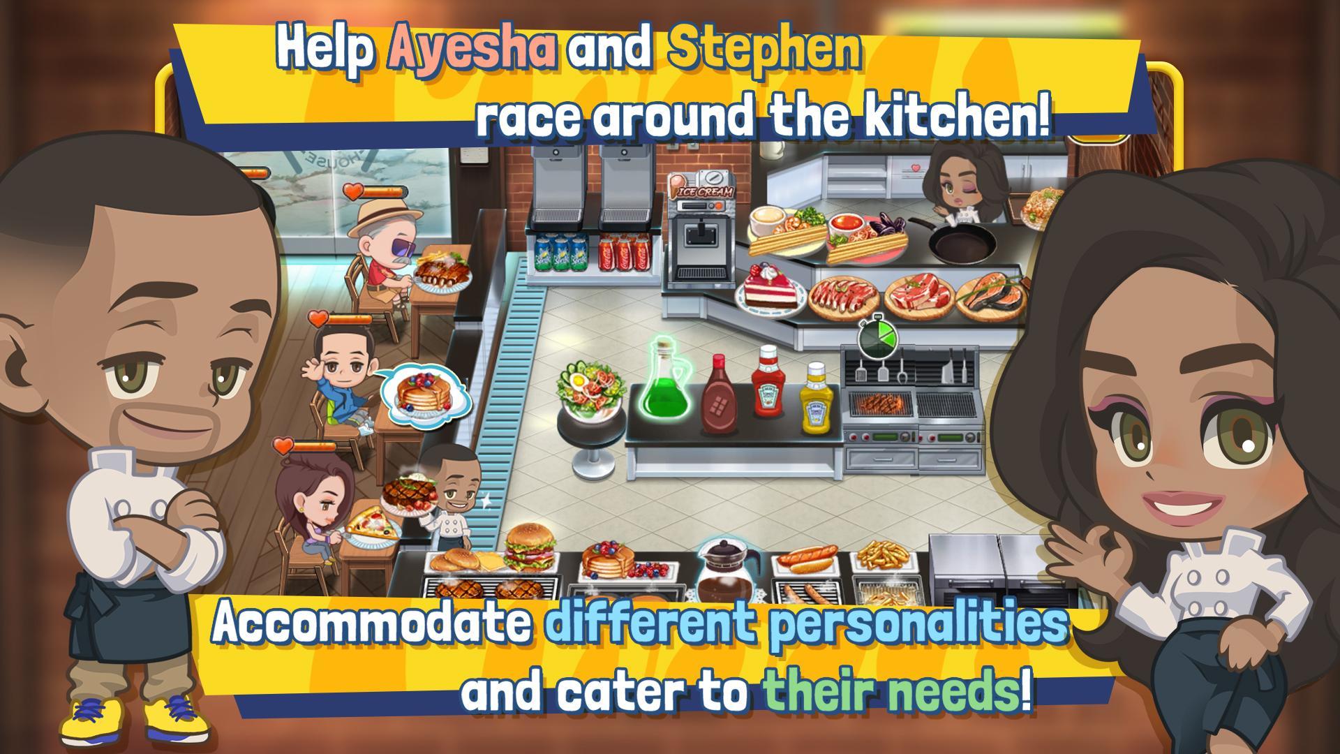 Chef Curry ft. Steph & Ayesha Game Screenshot