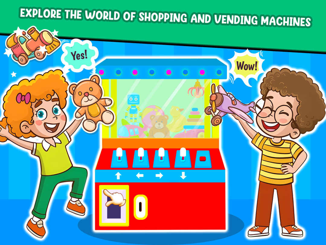 Screenshot of Grocery Market Kids Cashier