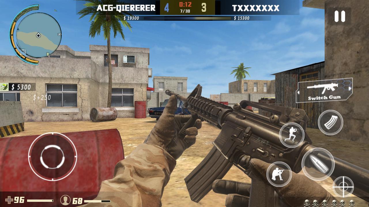 Gun Strike Shoot Fire Game Screenshot