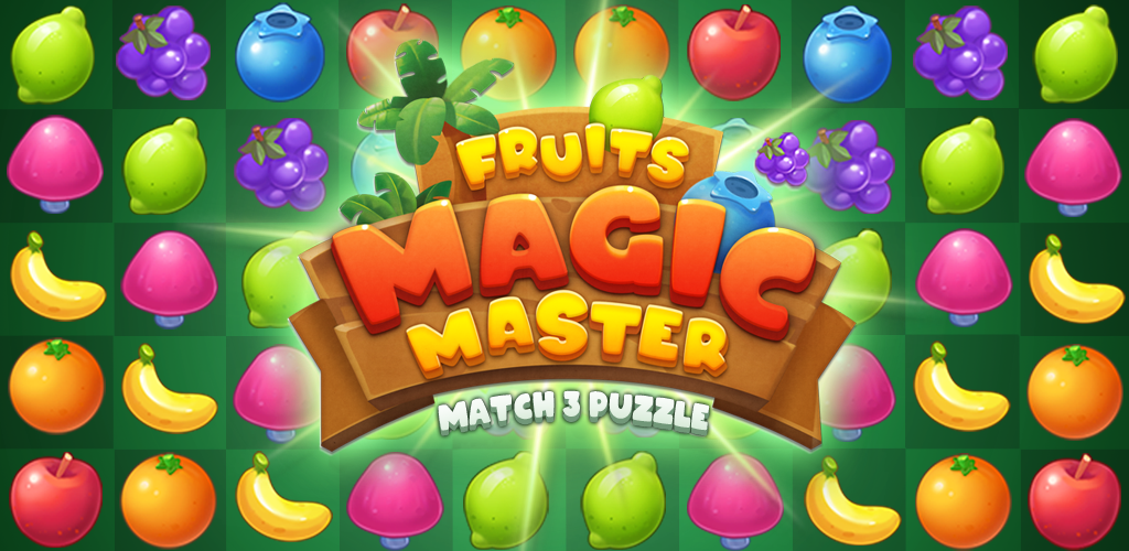 Banner of Fruit Magic Master៖ ល្បែងផ្គុំរូប 3 1.0.8